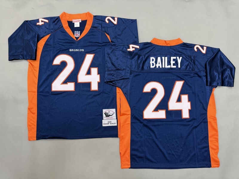 Men 2025 Denver Broncos #24 Bailey blue Throwback Limited NFL Jersey style 001->denver broncos->NFL Jersey
